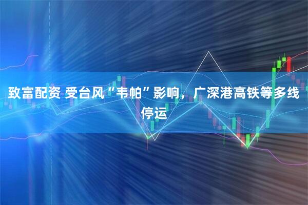 致富配资 受台风“韦帕”影响，广深港高铁等多线停运