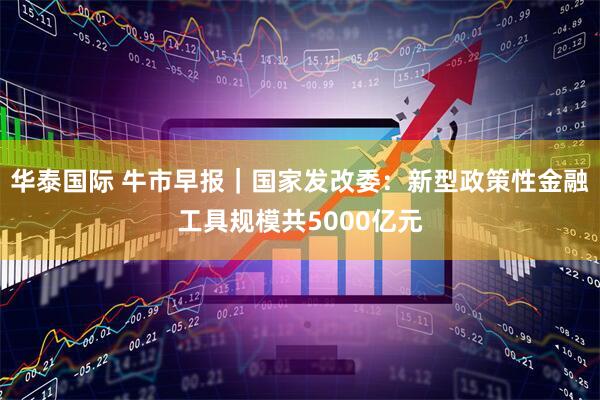 华泰国际 牛市早报｜国家发改委：新型政策性金融工具规模共5000亿元